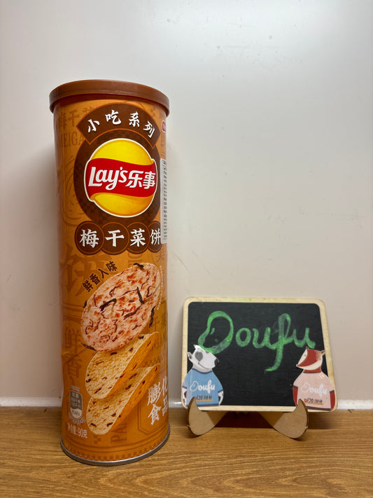 Lays Potato Chips 乐事薯片小吃系列梅干菜饼 90g