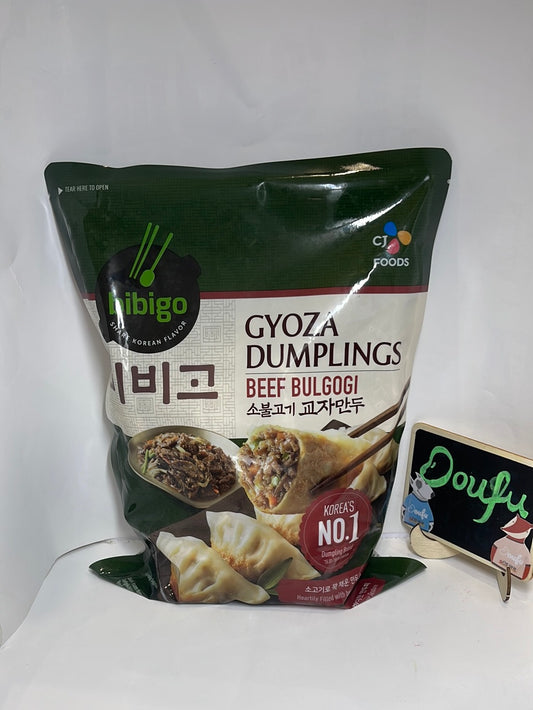 BIBIGO GYOZA BEEF BULGOGI 600G BPG必品阁牛肉煎饺