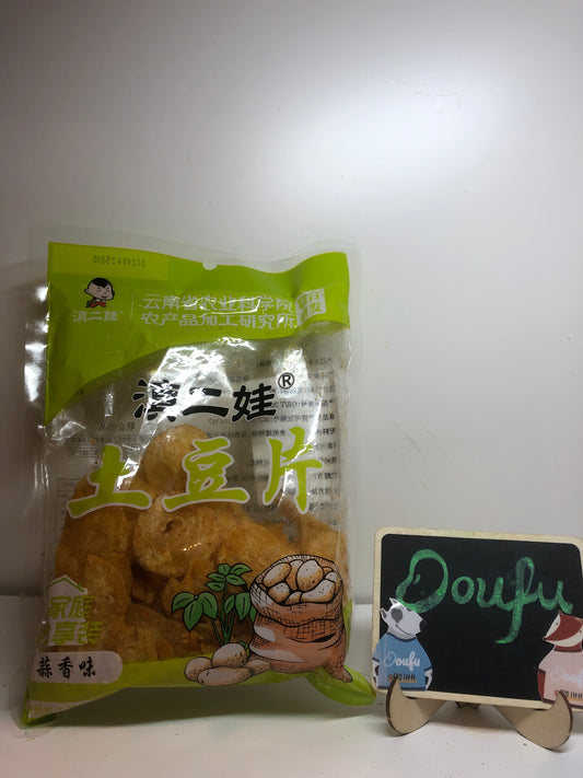 Garlic flavor Potato Chips 土豆片(蒜香）30g