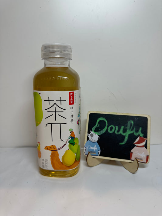 NFS GRAPEFRUIT GREEN TEA 农夫山泉茶派柚子绿茶 500ML