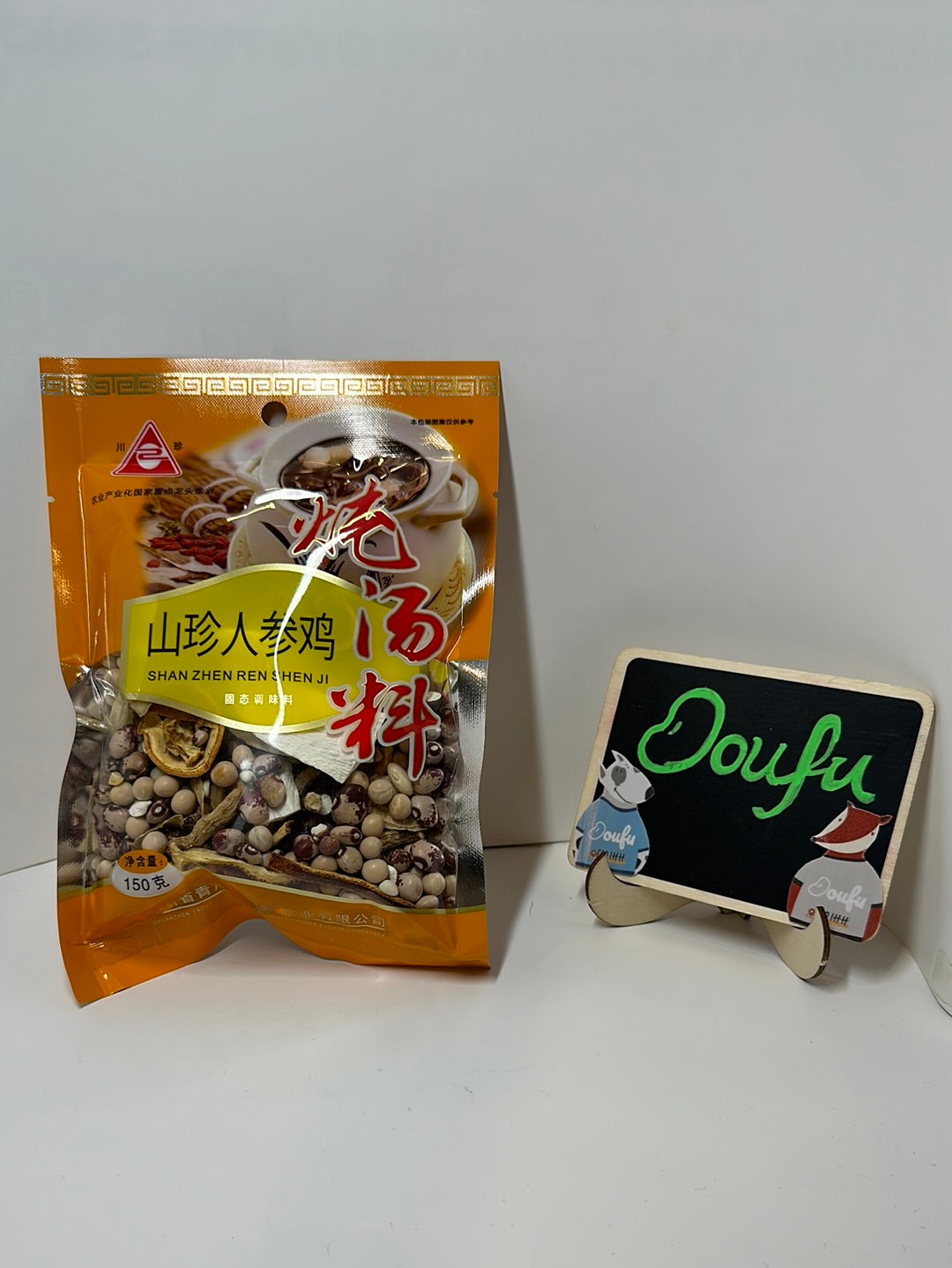 Chuan zhen mushroom and Ginseng soup mix 川珍 山珍人参鸡炖汤料 150g