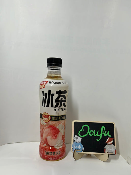 GKF Peach Iced Jasmine Tea 白桃茉莉冰茶 450ml