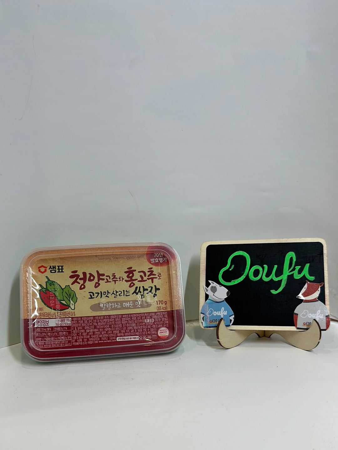 So seasoned soybean paste for meat hot 韩国黄豆辣酱 170g