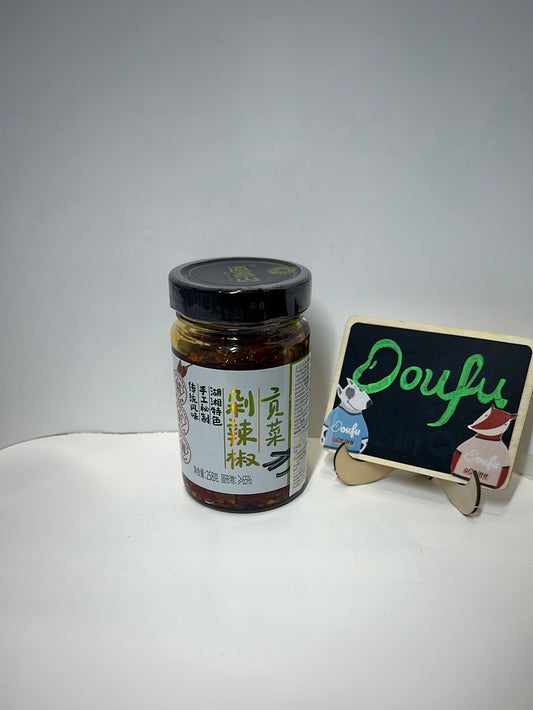 DWS TRITUBE VEGETABLE WITH CHILLI 2 道吾山 贡菜剁辣椒 258g