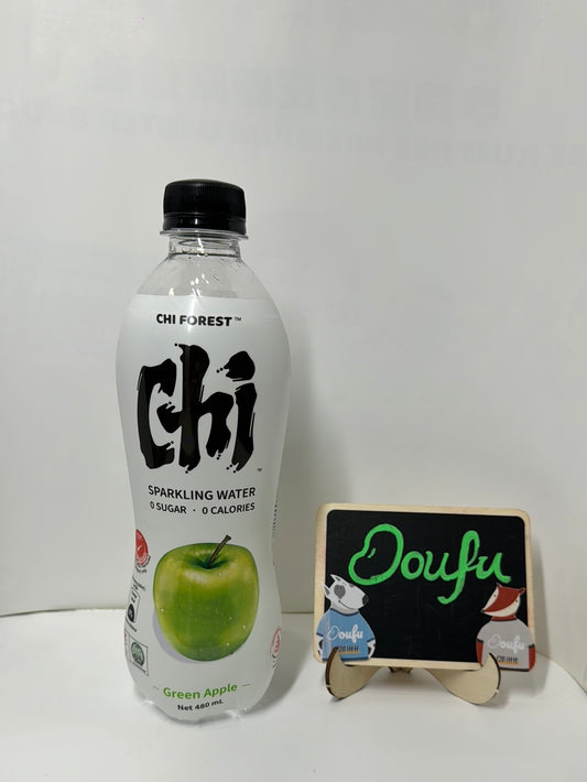 GFK GREEN APPLE SPARKLING WATER 元気森林青苹果味气泡水480ml