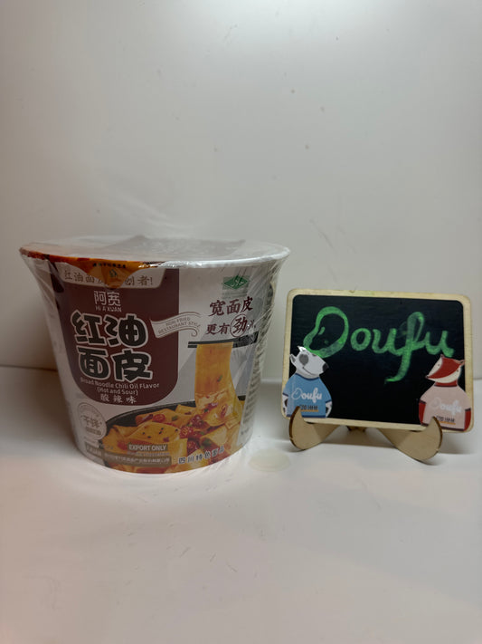 AK Sour&Spicy Inst. Noodle-Bowl 阿宽红油面皮酸辣味 碗面 110g