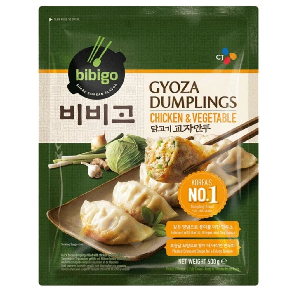 bibigo gyoza chicken&vegetable 600g