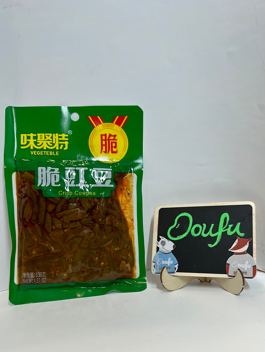 WJT crisp cowpea 138g 味聚特 脆豇豆 138g