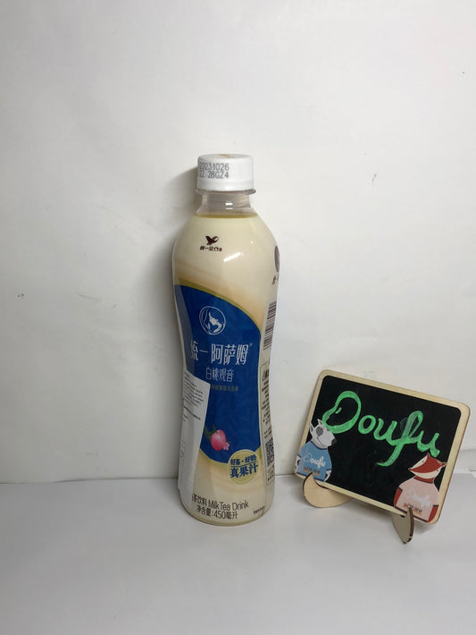 Assam MilkTea Peach&Oolong阿萨姆奶茶白桃观音450ml