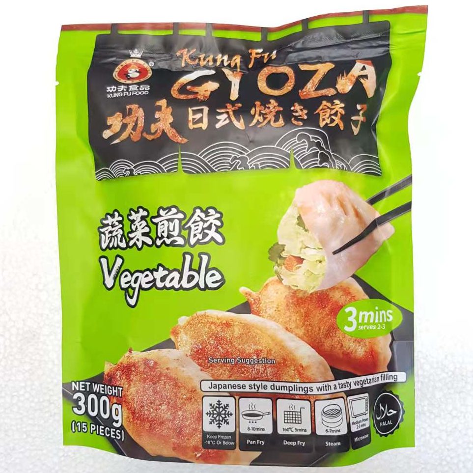 KF Vegetable Gyoza 功夫蔬菜煎饺 300g