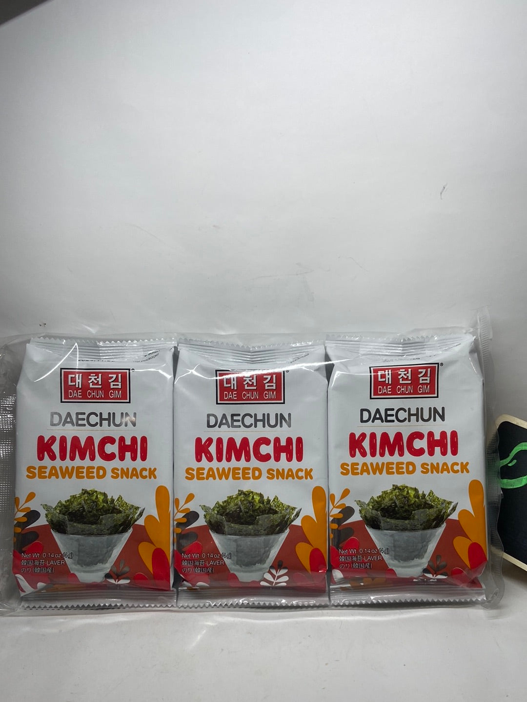 Daechun Seaweed snack kimchi flavour