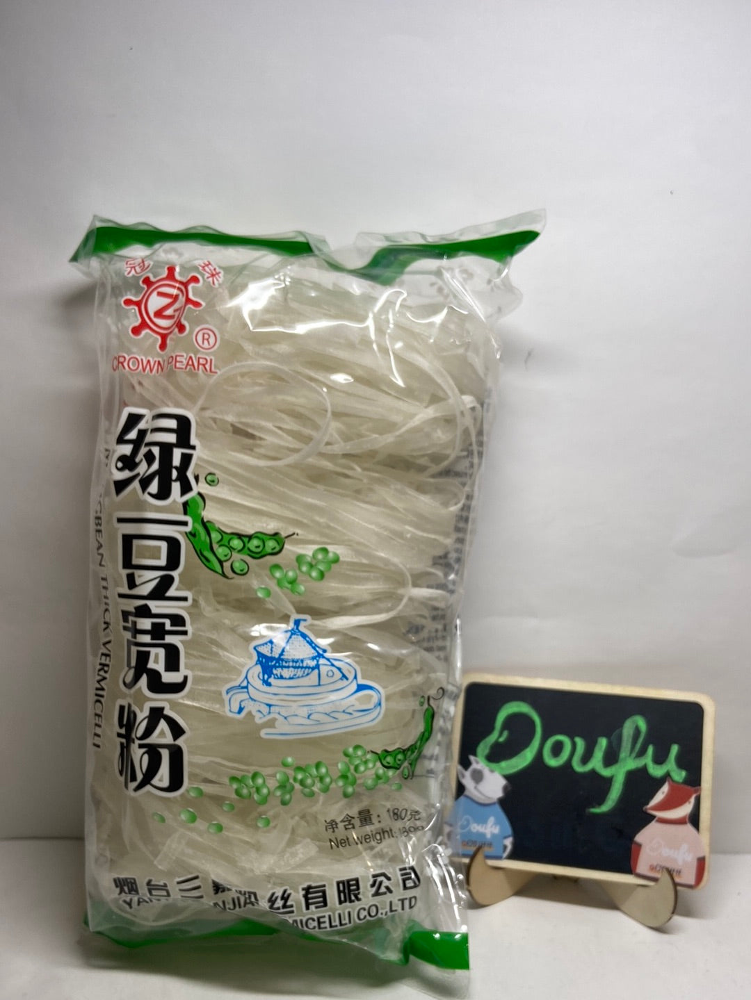 CP Mungbean Thick Vermicelli 冠珠绿豆宽粉 180g