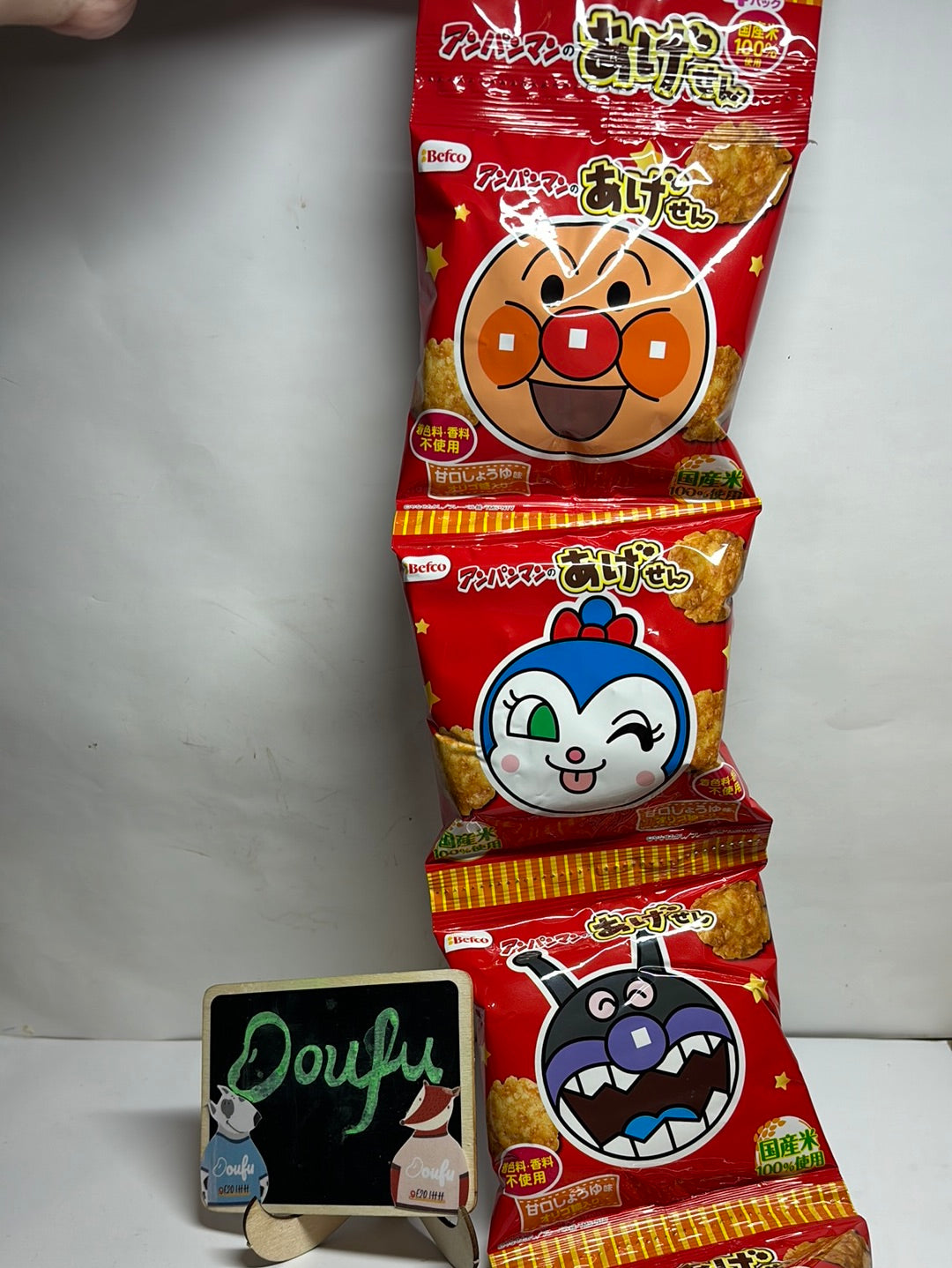 Anpanman Rice Cracker 4P 四联包米饼60g