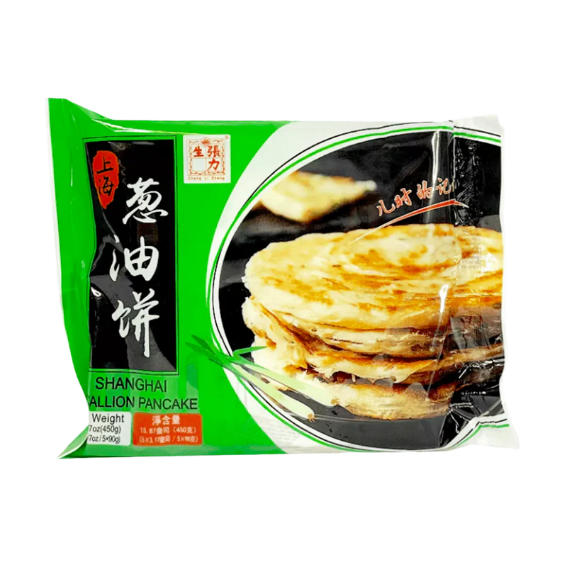 ChangLiSheng Shanghai Scallion Pancake 张力生上海葱油饼 5×90g