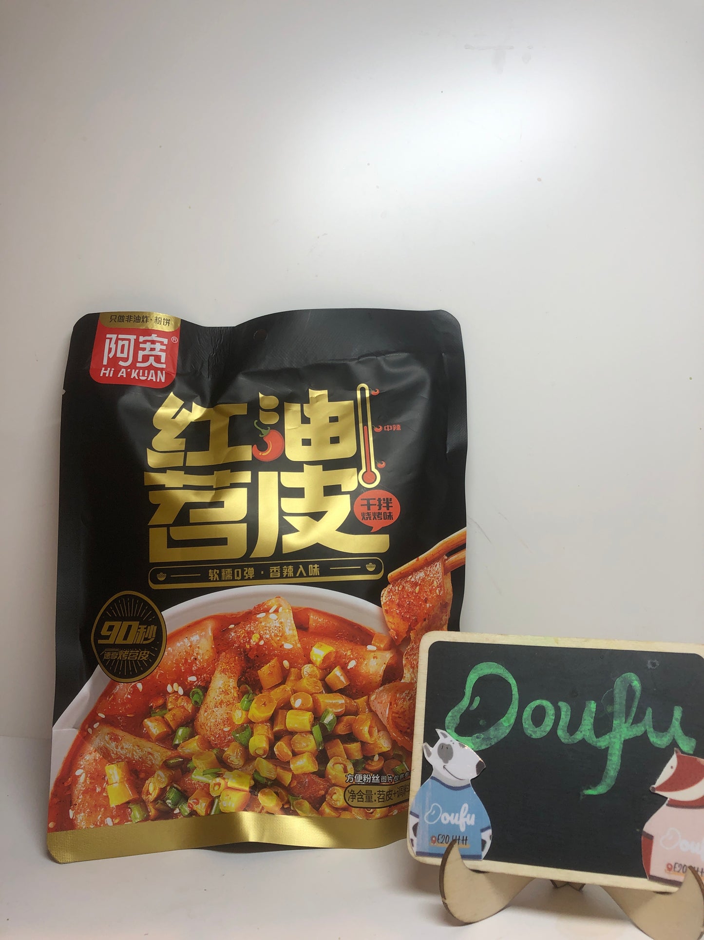 AK Spicy sweet Potato Noodle bbq flavour阿宽红油苕皮210g