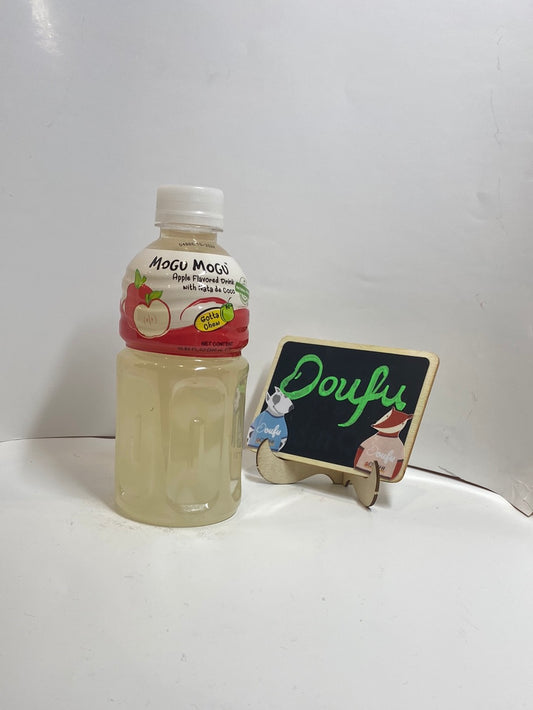 Mogu Apple Drink 磨股苹果饮料含椰果 320ml