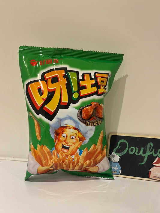 OR Chicken Flavour Potato Chips呀土豆烤鸡味40g