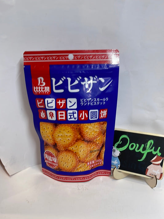 BBZ Japanese style round biscuits 100g 比比赞日式小圆饼干