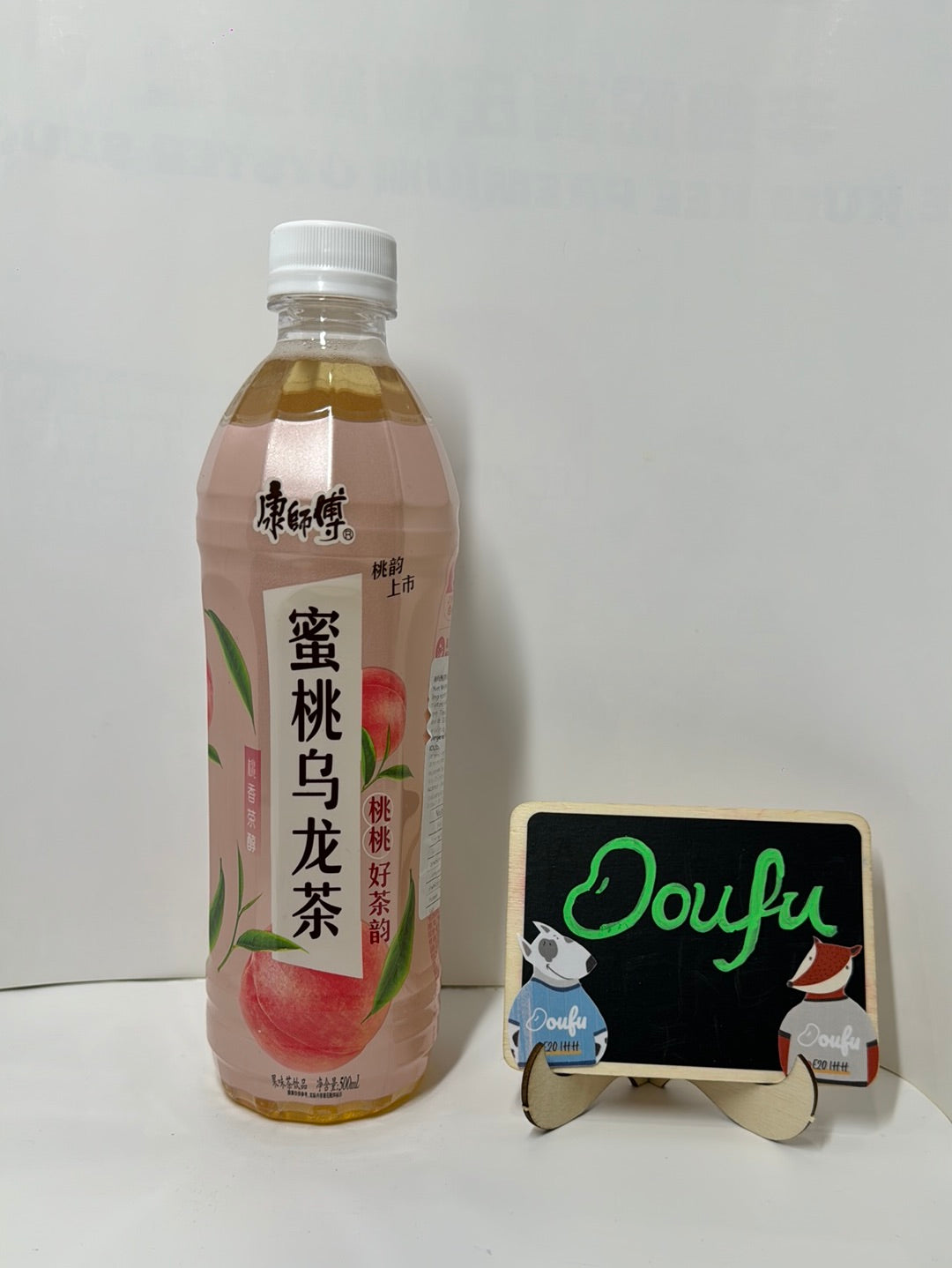 KSF PEACH AND OOLONG TEA DRINK 蜜桃乌龙茶 500ml