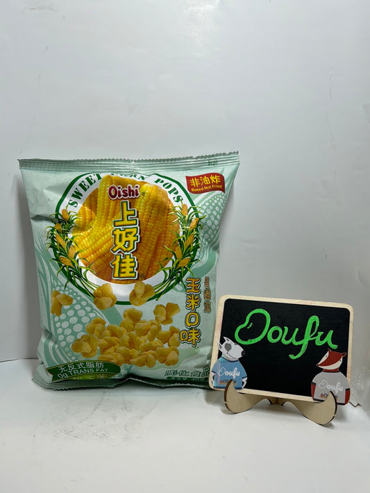 OS Sweet Corn Puff 上好佳田园泡芙玉米味 40g