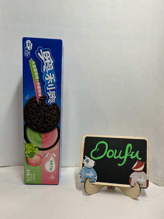 Oreo Grape and Peach Flavour Cookie 奥利奥水晶葡萄+水蜜桃味97g