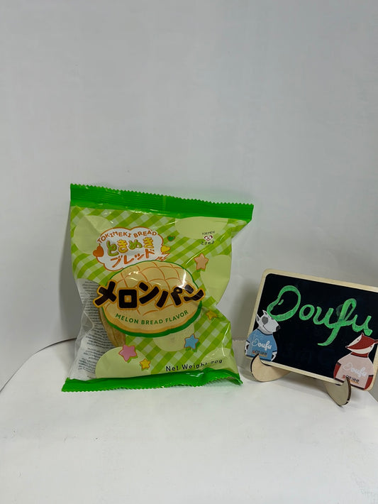 Tokimeki  Melon Bread Plain Fl 蜜瓜味面包 70g