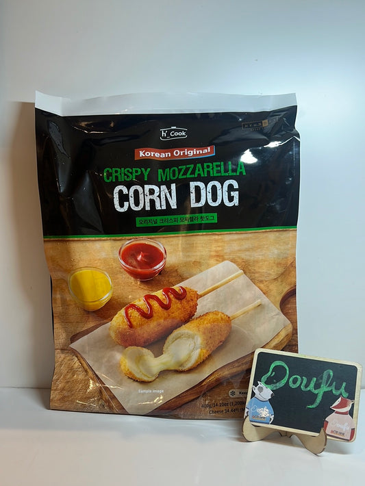 Corn Dog Crispy Mozzarella Sausage 韩国玉米热狗-香脆芝士味 400g