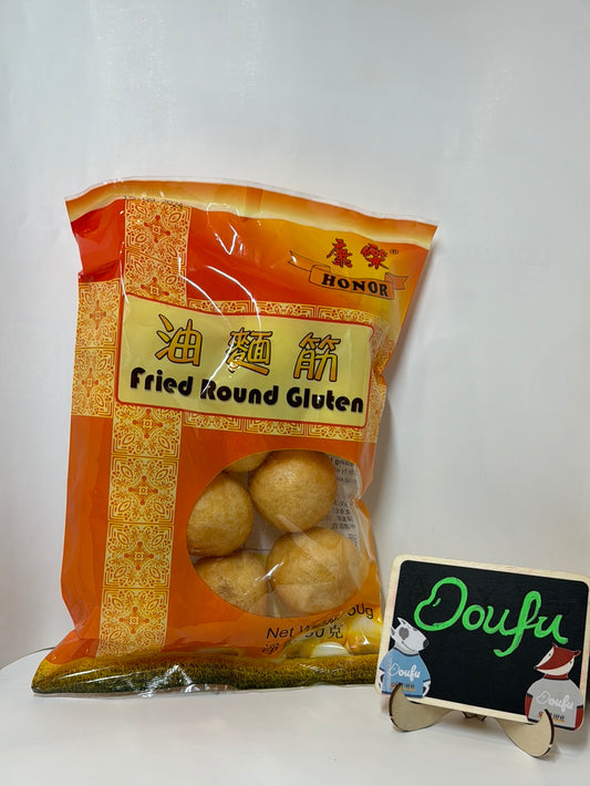 HR fried round gluten 康乐油面筋 50g