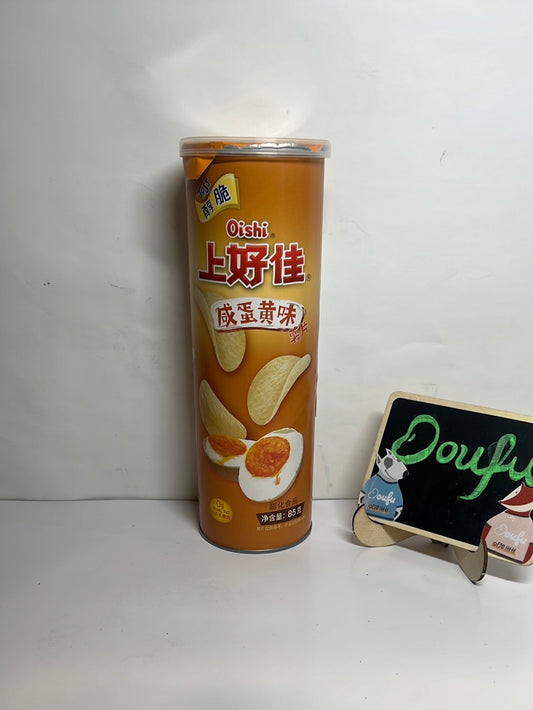 OS Potato Chips Salted Egg Yolk 上好佳薯片咸蛋黄85g