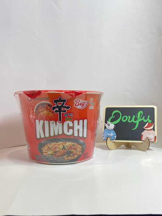 Nongshim Big Bowl Noodle Kimchi Flavour 农心泡菜味拉面 桶装112g