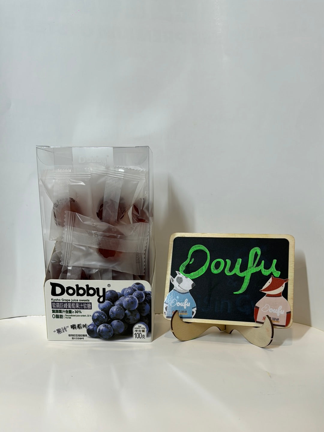 Dobby soft candy grape flavour 哆比 葡萄软糖 100g