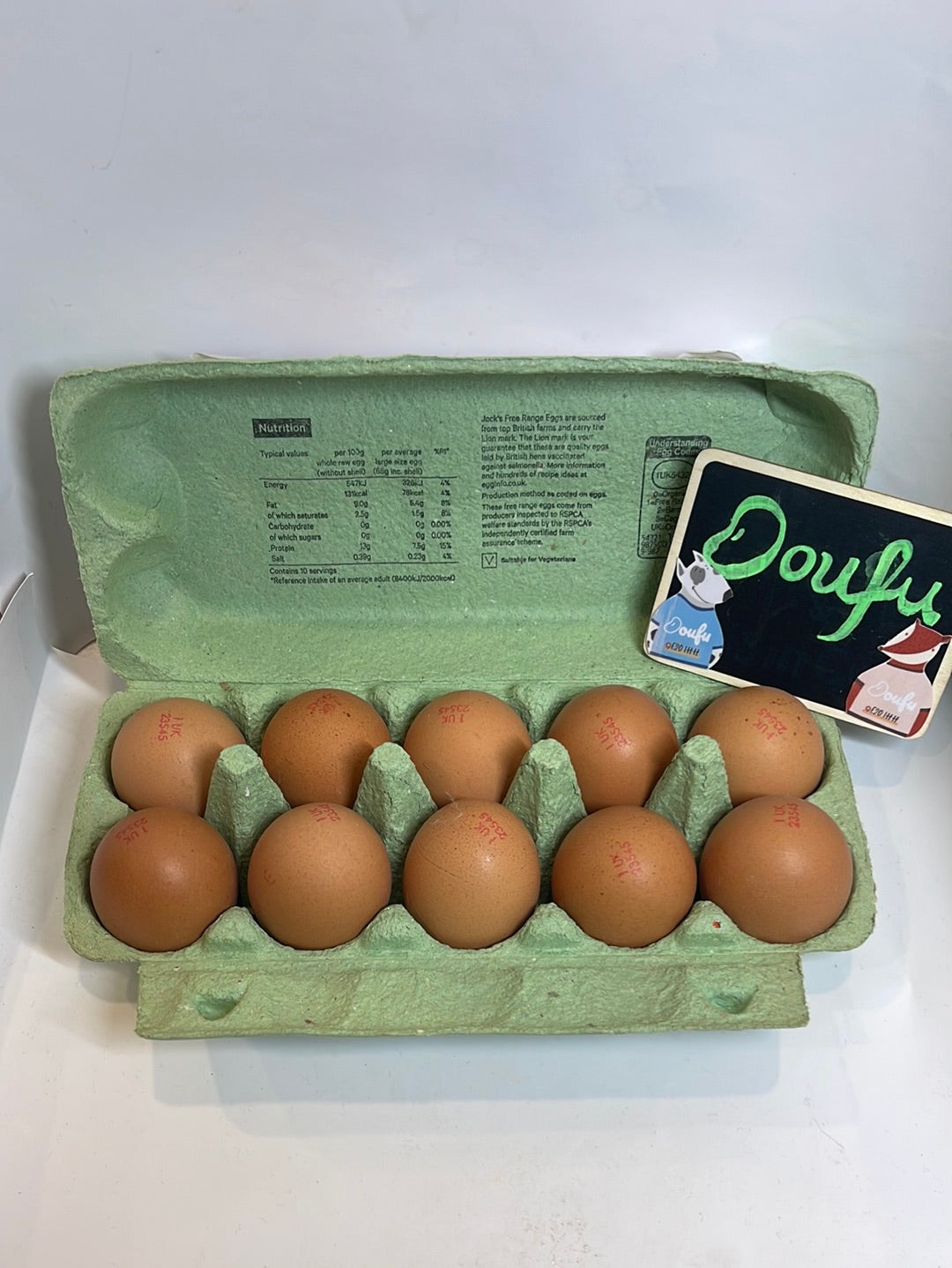 Fresh range eggs large 鲜鸡蛋大盒10pcs