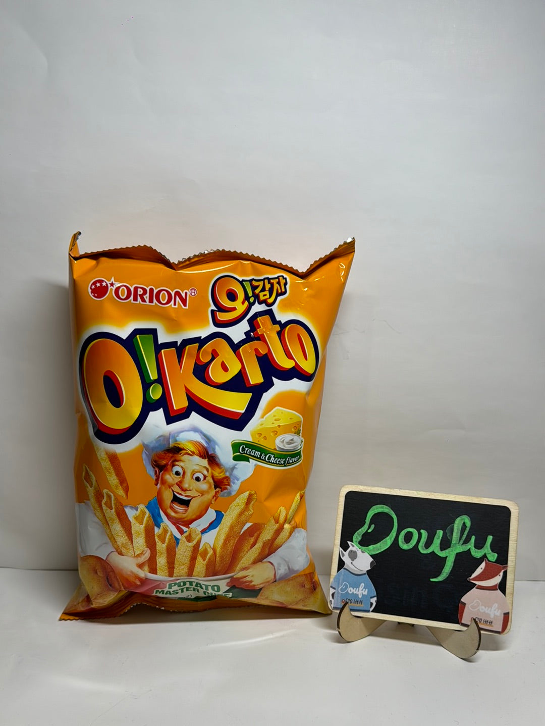 OR OKARTO Cream & Cheese flavor 好丽友呀土豆奶油芝士味薯条 50g