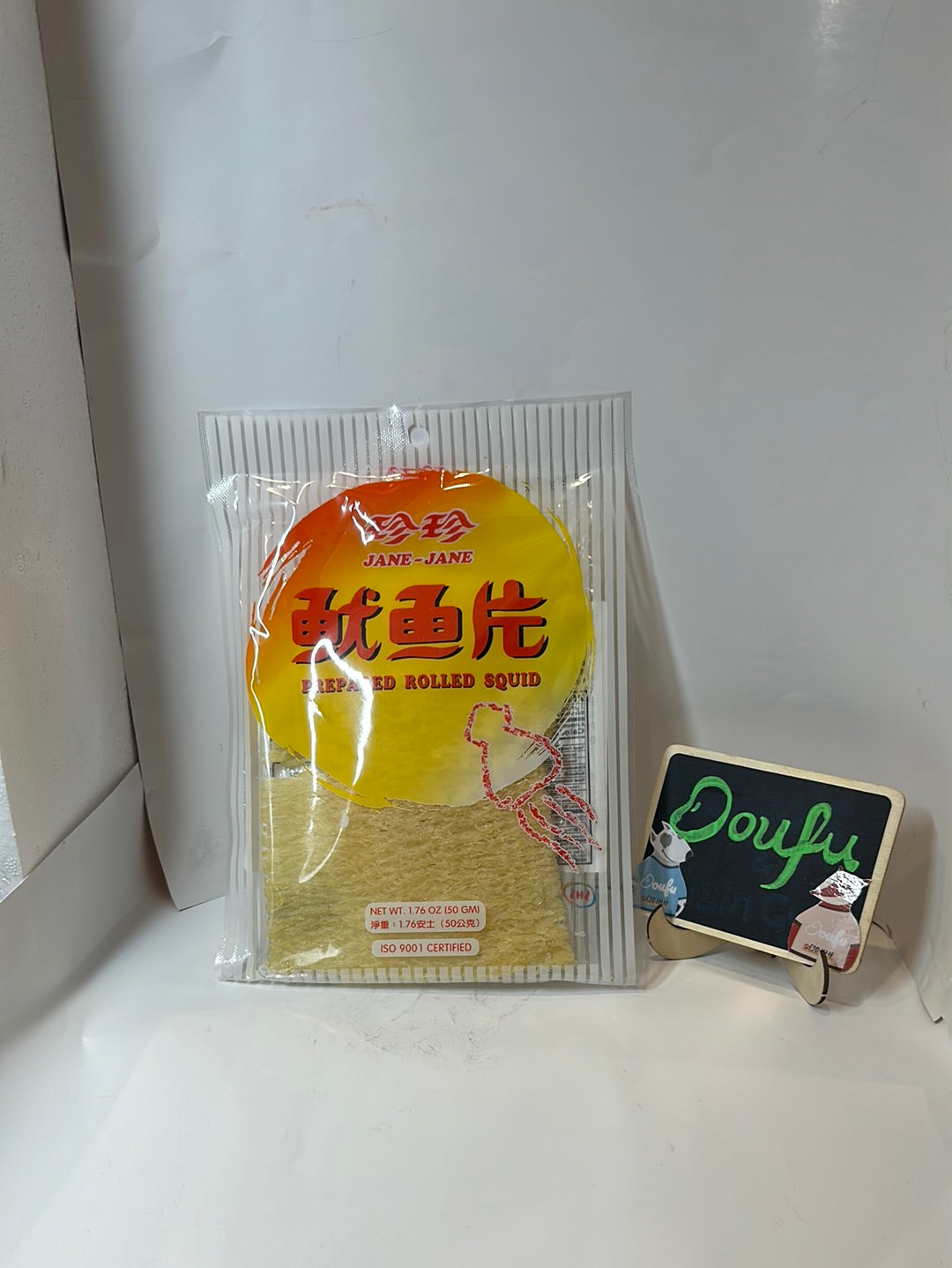 JJ rolled squid snack 珍珍鱿鱼片 50g